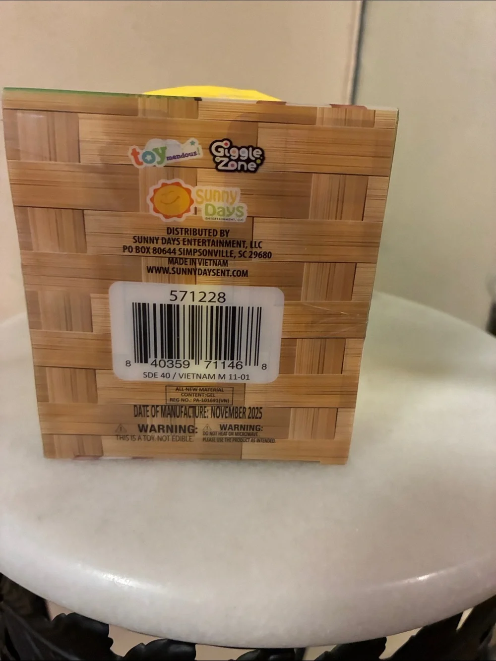 Fresh Pineapple Yellow Squishy Stress Toy